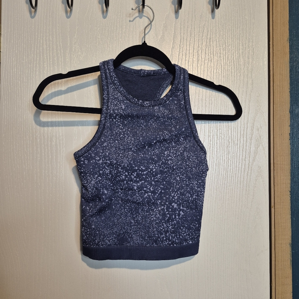 Lululemon Ebb to Street Cropped Racerback Tank Top